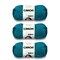 Caron Simply Soft Party Teal Sparkle Yarn - 3 Pack of 85g/3oz - Acrylic - 4 Medium (Worsted) - 164 Yards - Knitting/Crochet